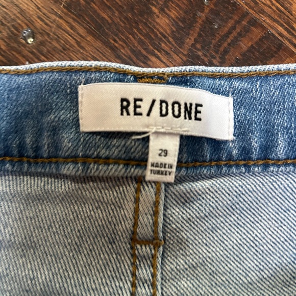 Redone stovepipe jeans size 29 - Picture 2 of 3